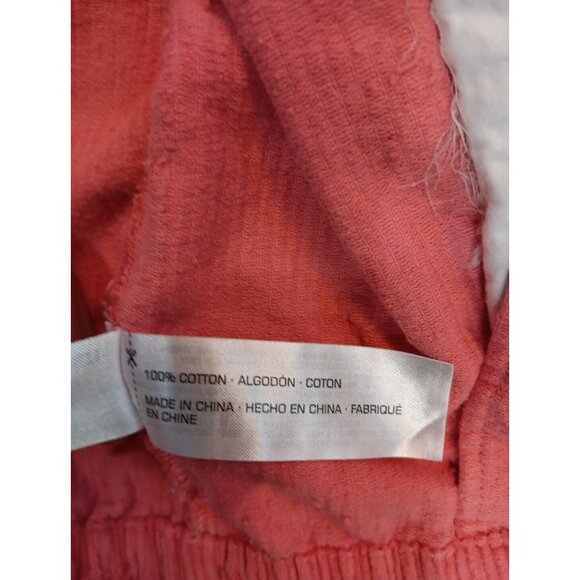 vintage 90s Blank Boxy Corduroy Hoodie sz L 1990s Russell Like. Oversized - Picture 9 of 16